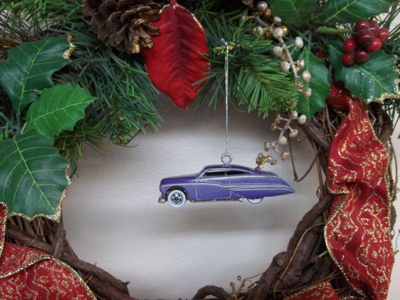 1949 mercury christmas tree ornament whitewalls new custom crafted decoration