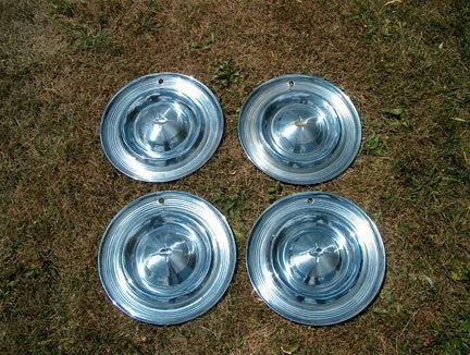 1956-57 oldsmobile hubcaps