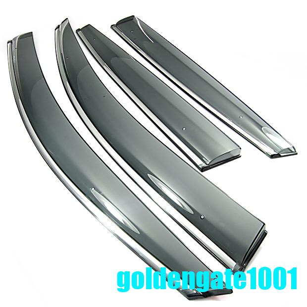 4 pcs vent window shade visor sun guard shadow sunshade new for 2012 honda cr-v