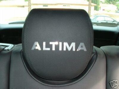 4  headrest badge decal nissan *altima*