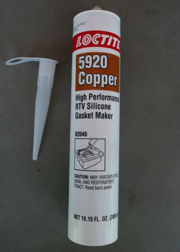 Loctite 5920 copper high perfromance rtv silicone gasket maker, 300 ml net wt.