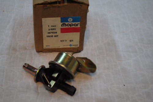 Nos mopar 1976 volare aspen a/c water valve  3879544