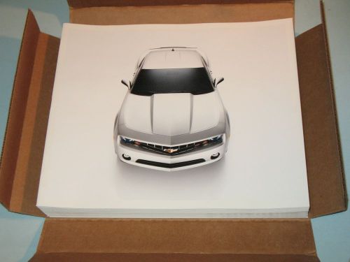 2010 chevrolet camaro 20-page dealer showroom brochure, full case of 25~unused