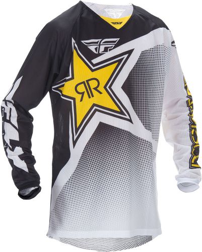 2016.5 fly racing kinetic mesh rockstar jersey - motocross/dirtbike/offroad