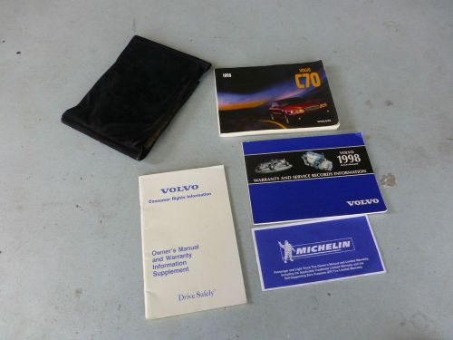 1998 volvo c70 owners manual