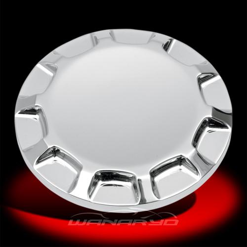 Straight-cut gas cap non-vented, chrome for 96-newer harley models