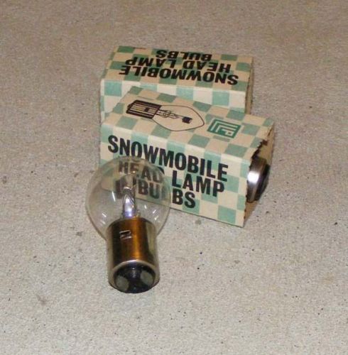 A529 snowmobile headlight bulb motorcycle 6260b 13.5v 60/60w nos