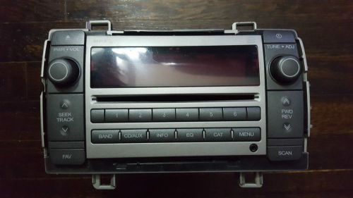 Pontiac vibe * oem * radio cd player * toyota * 86120-01250 *