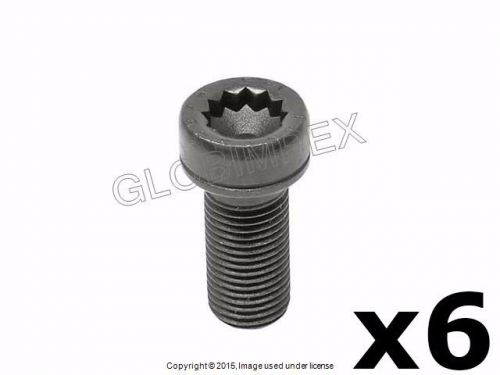 Porsche 911 914 &#039;70-&#039;77 crankshaft to flywheel bolt set of 6 kamax oem +warranty