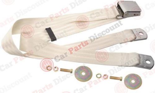 New dii seat belt - lift latch, 74&#034;, white, d-sbl-wt74