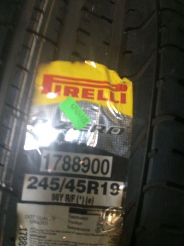 245/45r19    2454519  pirelli pzero run flat