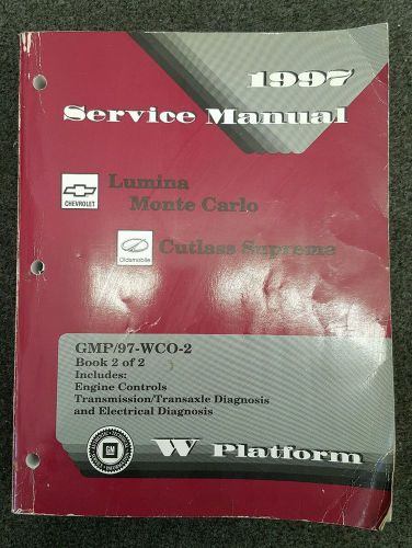 1997 chevrolet lumina / monte carlo / oldsmobile supreme factory service manual