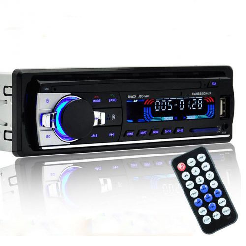 Car mp3 bluetooth radio audio stereo in dash fm aux input receiver autoradio new