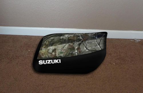 Suzuki eiger camo top black sides logo mgh seat cover #lij9375 qik1385