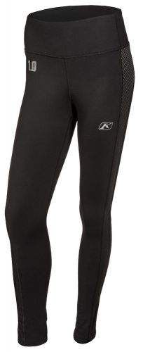 Klim womens black solstice 1.0 base layer snowmobile bottoms pants snowcross