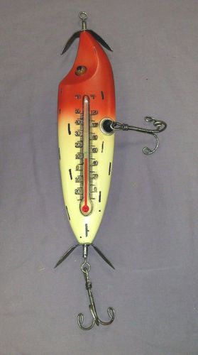 Fly fishing lure thermometer repala hunting &amp; fishing cabin decor boat &amp; motor