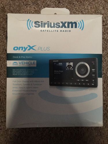 Siriusxm onyx plus with vehicle kit