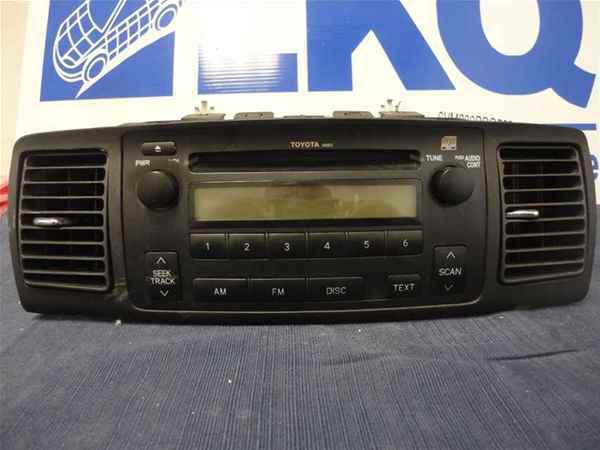 04-08 corolla cd radio oem lkq