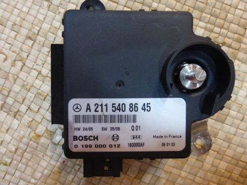 Original mercedes w211 battery control unit, part no. 211 540 86 45