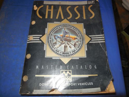 1960&#039;s-1990 moog chassis parts original 1060 page master parts catalog!!