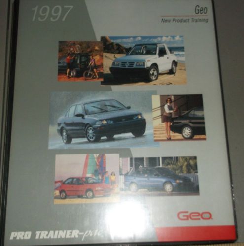 1997 chevrolet geo new product training tracker metro prizm storm