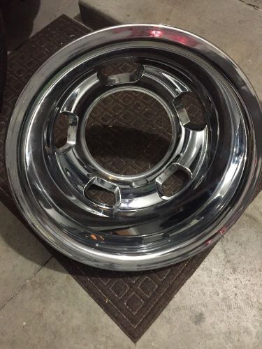 2012 dodge ram 3500 17&#034; dually wheel simulator   both rear  hubcap liner oem