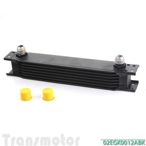 7row an-10an universal engine transmis​sion oil cooler black cooler