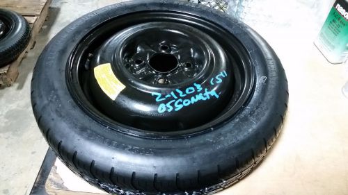 99 00 01 02 03 04 05 hyundai sonata spare tire wheel donut  125/80/15 oem