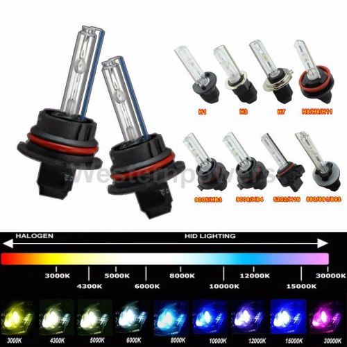 2x 35w/55w h3 h4 h7 h11 9005 diamond hid bulbs xenon replacement xenon headlight