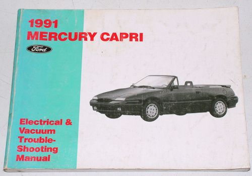 The real deal ford (mercury) capri &amp; xr2 trouble-shooting manual! invaluable!