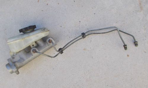 96 1996 firebird v6 3.8l master cylinder and brake fluid reservoir