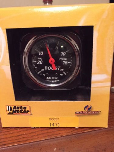 Autometer boost gauge