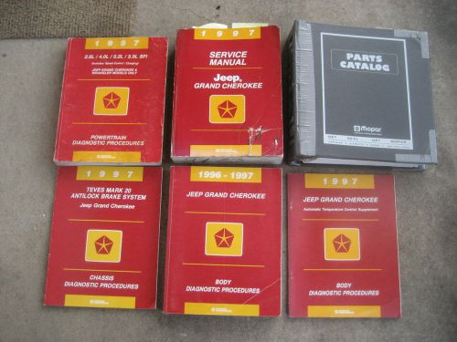 1998 jeep grand cherokee - laredo factory service manual set for repair &amp; parts