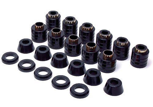 Daystar kj04002bk polyurethane body mount kit