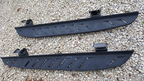 Ford svt raptor running boards factory oem extended cab side steps ext.