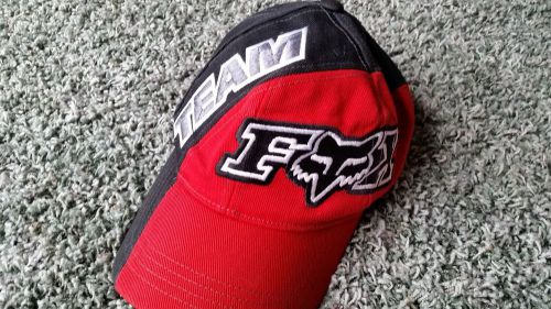 Fox racing hats for men. two hats one visor gently used.