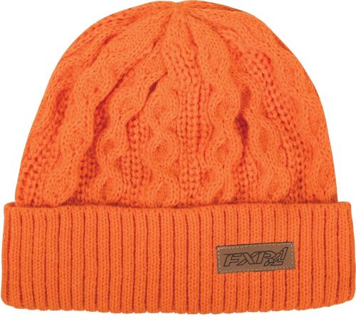 Fxr rogue womens beanie hat orange os