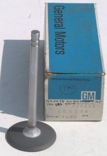 1970 pontiac firebird lemans gto judge grand prix nos intake valve 478354