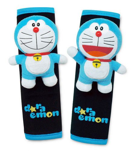 New doraemon car seat belt shoulder pads 2pcs car accessories