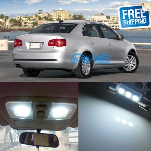 10pcs canbus 12v led interior light package kit for volkswagen jetta mkv mk5