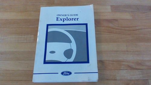 1997 ford explorer owner’s guide - used