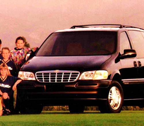 1998 chevy venture minivan brochure-venture ls minivan