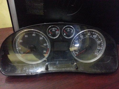 Volkswagen passat speedometer (cluster), 160 mph 03