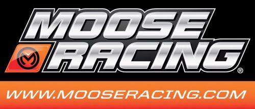 Moose racing 2014 track banner  black/orange 36&#034;w x 84&#034;l