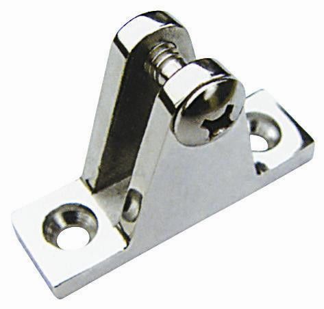 Aisi 316 stainless steel marine boat bimini top fitting deck hinge with screw