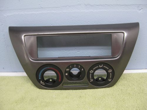 02-06 mitsubishi lancer evolution 8 viii evo ac heater climate control oem trim