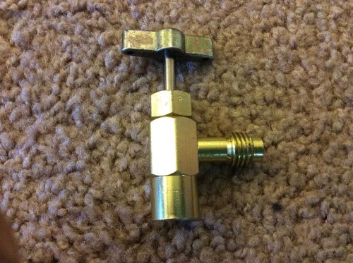 R-134a  r-134 brass ac can tap tapper dispensing valve fjc 6030 1/2 acme fitting