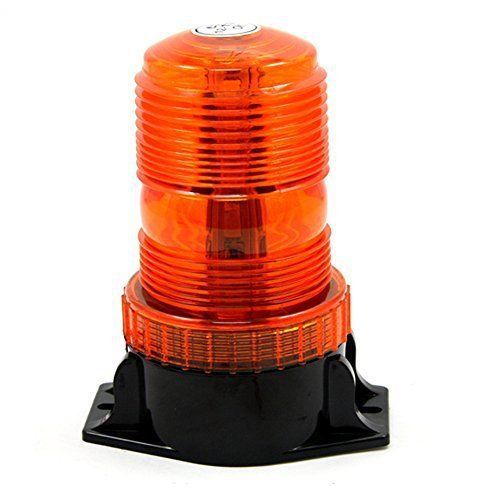 Tirol 12-110v dc mini led strobe beacon amber warning light 360 degrees folklift