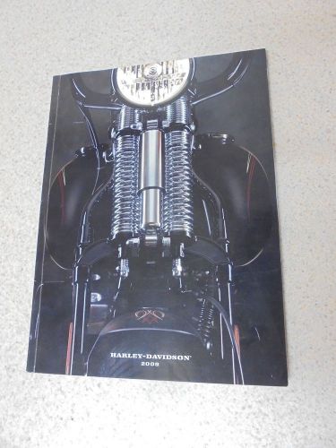 2009 harley davidson sales book