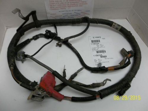 2005 ford f-150 5.4 battery cable positive and negative oem